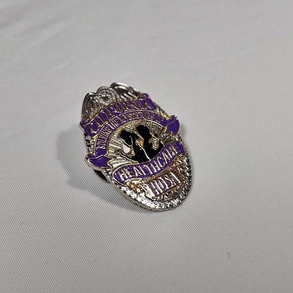 HOSA California 1.5" Badge Pin Health Occupations Students of America - Picture 2 of 5